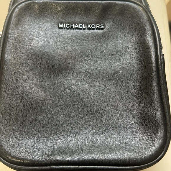 Michael Kors Black & Pink Leather Crossbody Bag With Normal Signs Of Wear - Picture 14 of 16